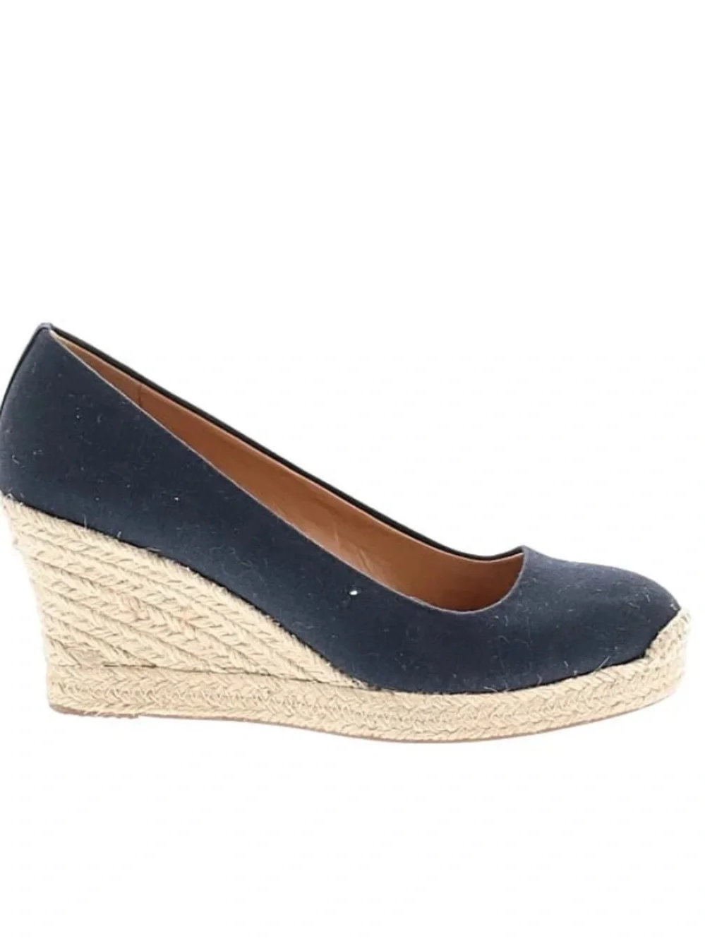 J. Crew Canvas Espadrille Wedges
